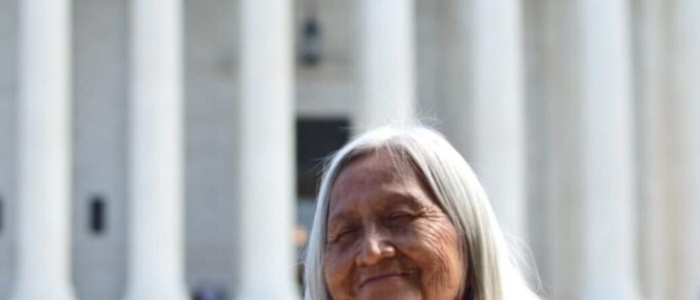 Apache stronghold leaders gathered at the U.S. Supreme Court